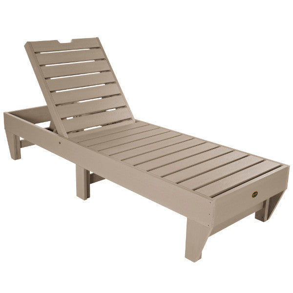 Premium Sequoia Professional Commercial Grade Pinehurst Chaise Lounge - Heavy Duty Outdoor Patio Furniture for Poolside, Beach, Resort & Backyard Relaxation