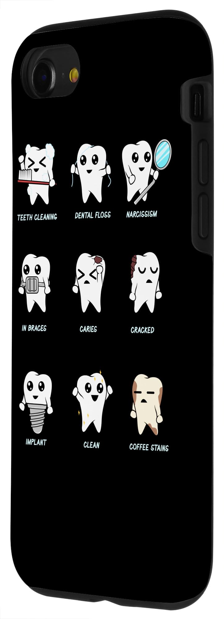 Funny Dentist iPhone SE (2020)/7/8 Phone Case - Perfect Dental Assistant Gift for Dentists & Hygienists - Great for Dental Clinics, Offices & Gag Gifts