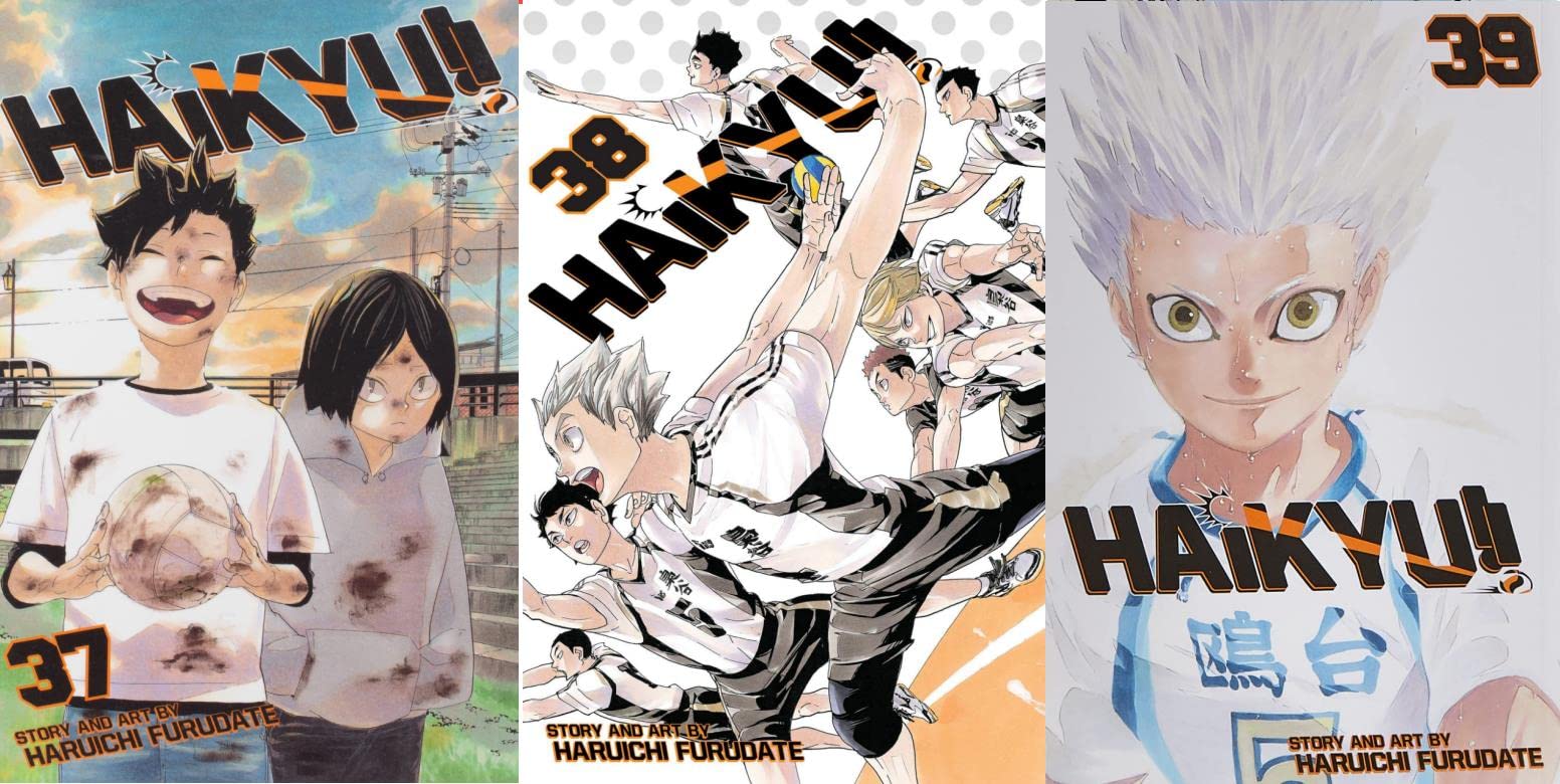 Haikyu!! Manga Collection Volumes 31-40 by Haruichi Furudate - Complete 10-Book Set | Perfect for Anime Fans, Volleyball Enthusiasts & Manga Collectors