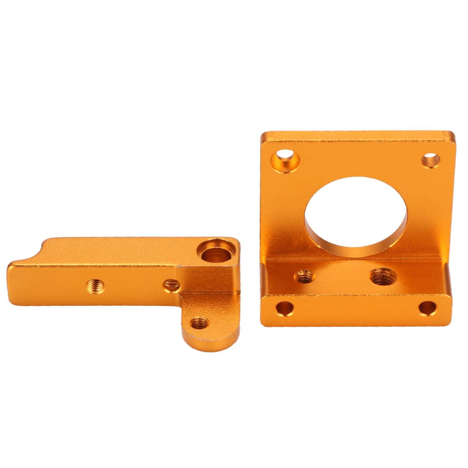Durable Aluminum Alloy 3D Printer Extruder Bracket - Compact & Lightweight Sandblasted Holder for 3D Printing | Perfect for Makerbot, Creality & DIY 3D Printer Upgrades