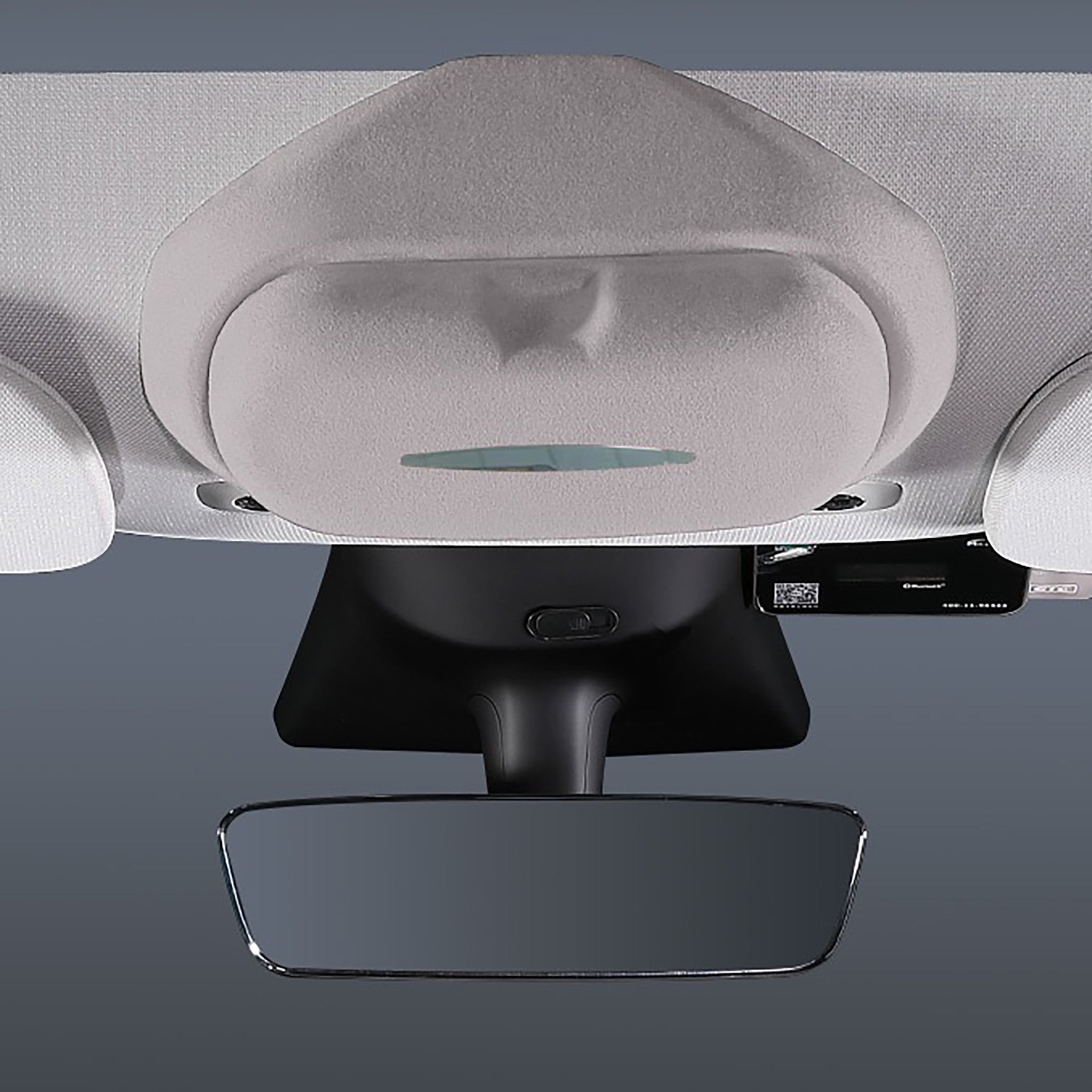 Premium Custom Fit Alcantara Sunglass Holder for Tesla Model 3 (2024) & Model Y - Luxury Car Accessories for Sunglass Storage & Organization