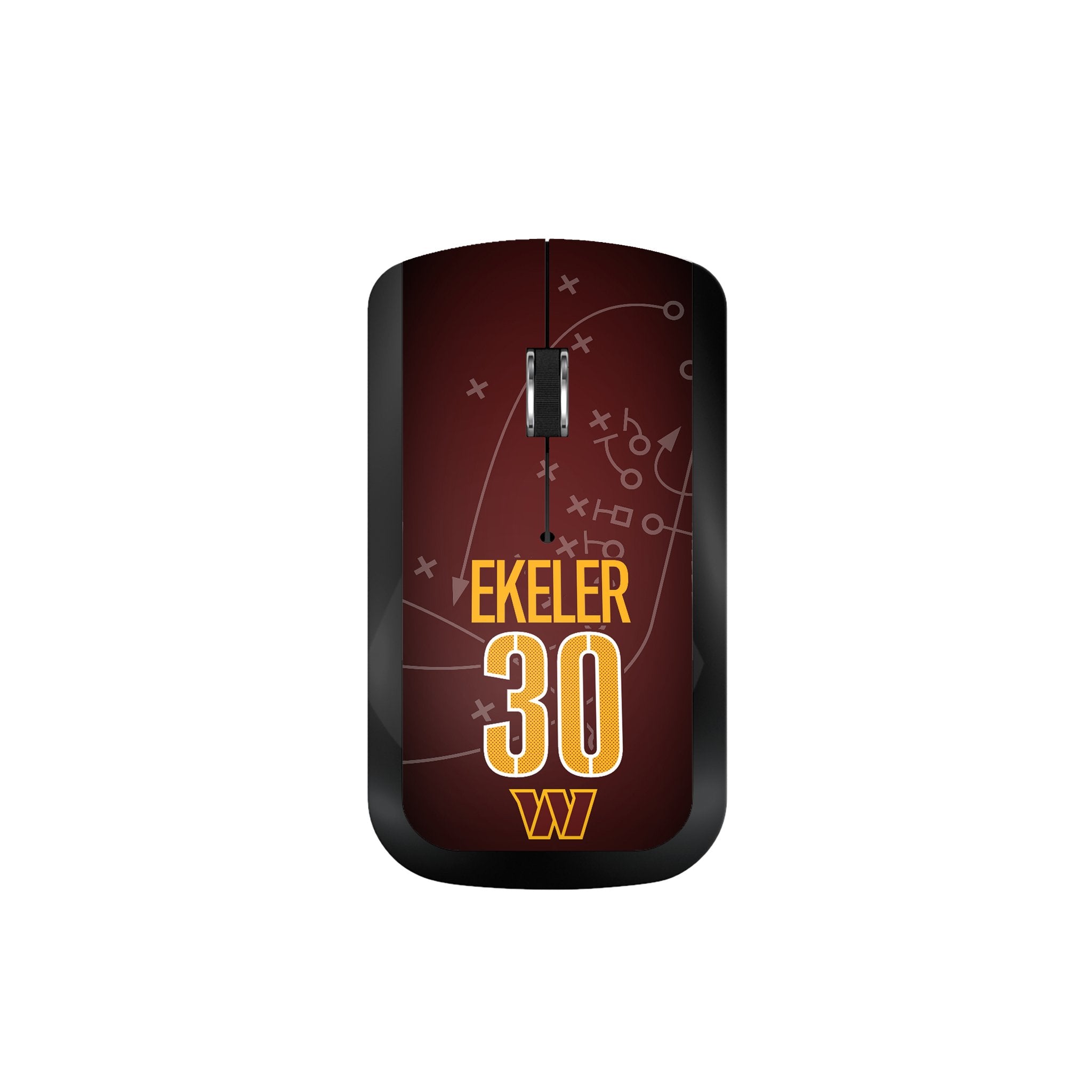 Austin Ekeler Washington Commanders 30 Ready Wireless Mouse - Ergonomic USB Computer Mouse for Gaming & Office Use - Perfect for Football Fans & PC Gamers