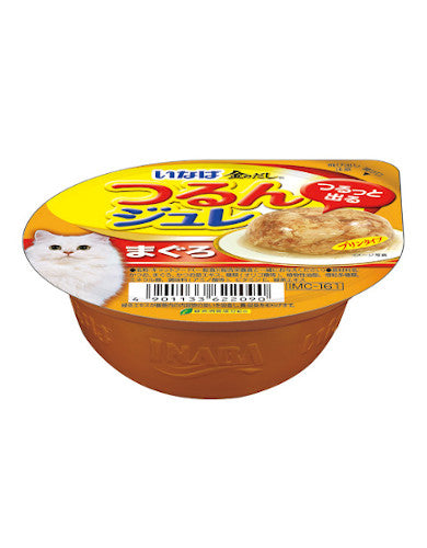 Premium Ciao Tuna Flakes in Jelly Cup - Grain-Free Wet Cat Food (65g) | High-Protein, Natural Ingredients for Adult & Senior Cats | Perfect for Mealtime, Travel & Treats