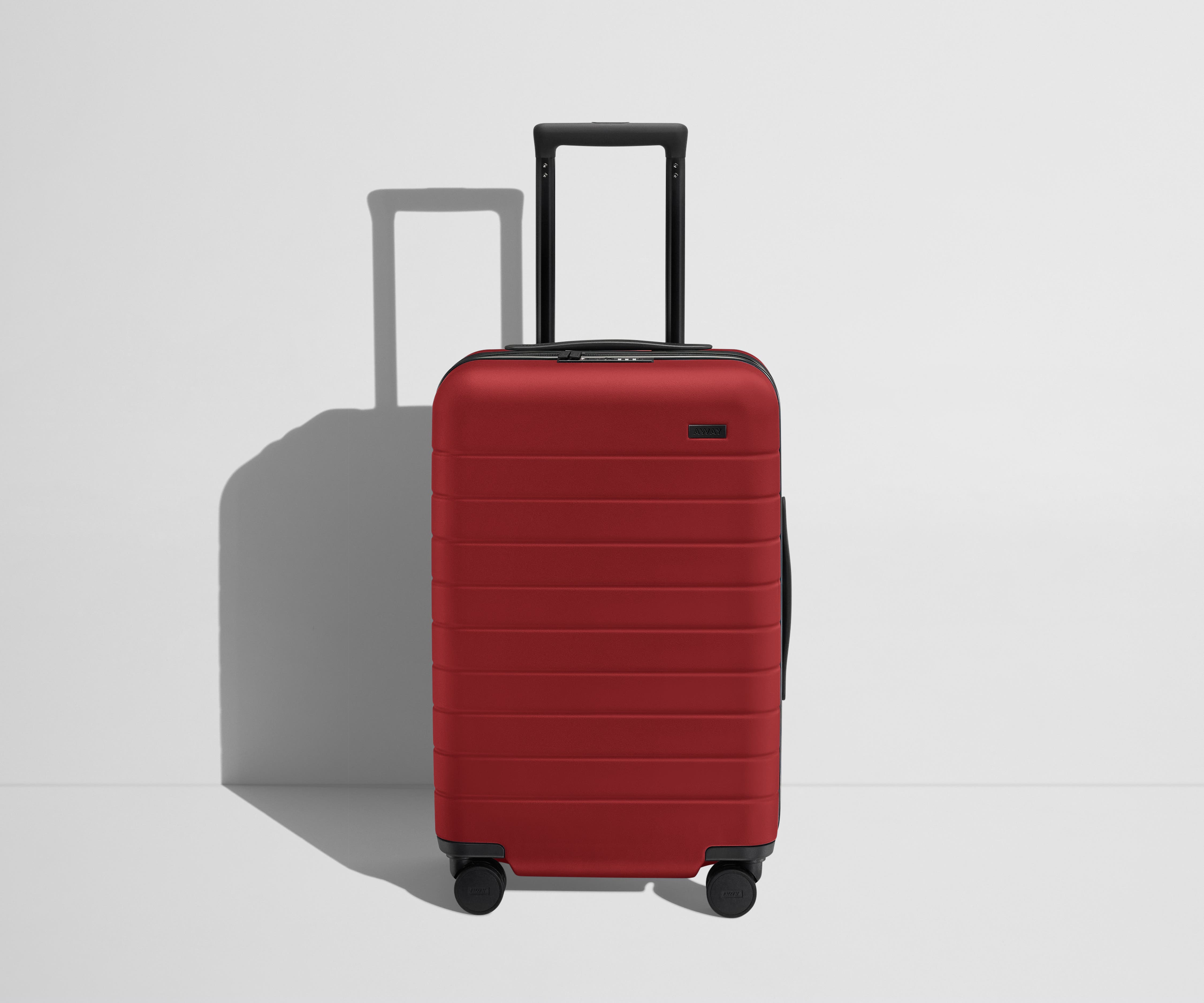 The Carry On Flex in Tango Red - Lightweight Expandable Luggage for Travel - Perfect for Business Trips & Weekend Getaways