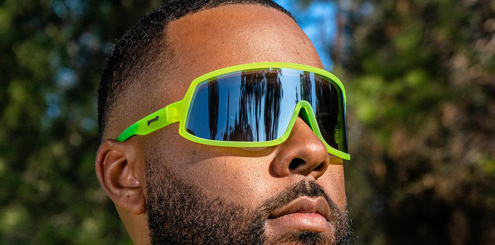 Goodr NUCLEAR GNAR Polarized Sunglasses for Men & Women - UV Protection, Lightweight & Stylish for Running, Cycling, Hiking & Outdoor Activities