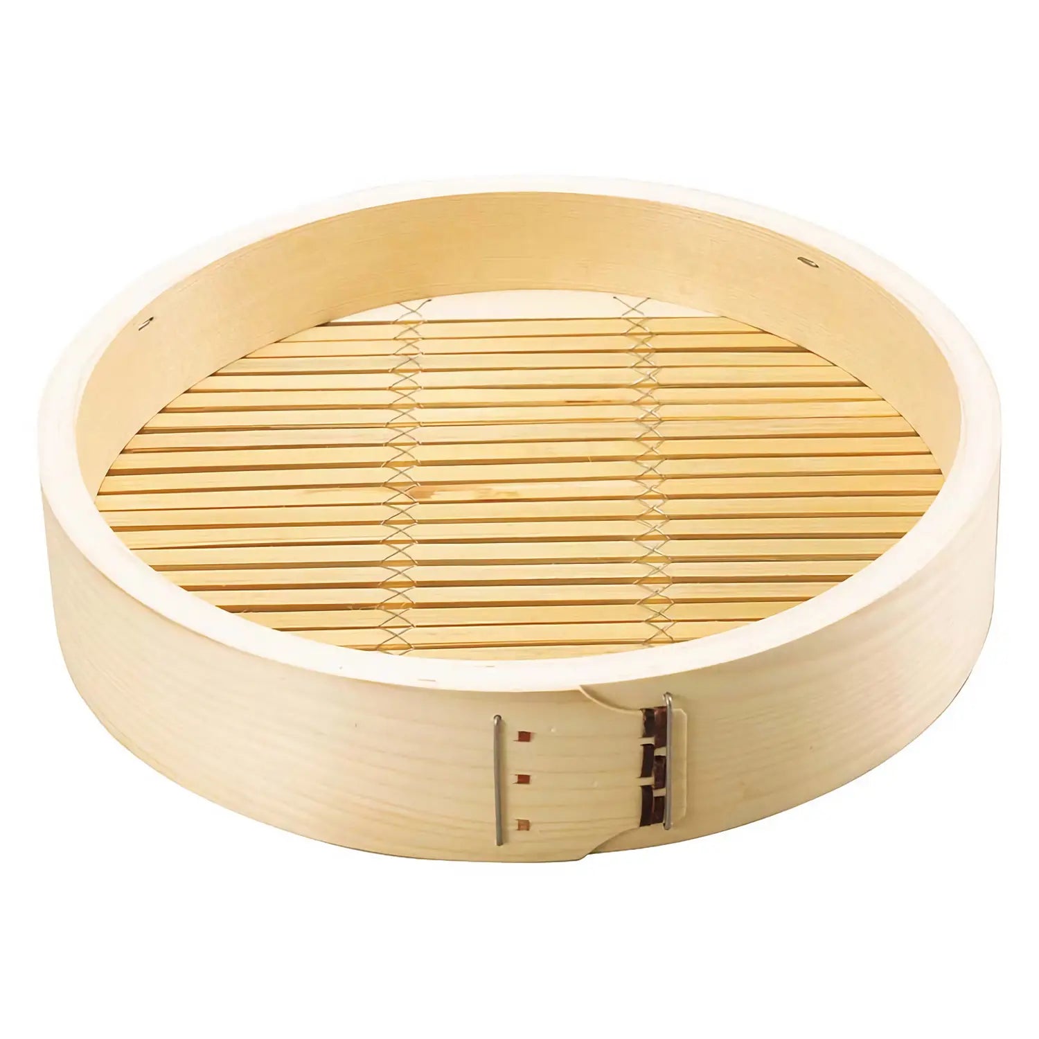 EBM Pinewood Seiro Steamer Basket - Traditional Japanese Bamboo Steamer for Dumplings, Buns & Vegetables | Perfect for Asian Cooking, Healthy Meal Prep & Home Kitchen Use
