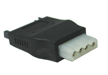 CG SATA 15Pin to Molex 4Pin Female Power Adapter Cable - Convert SATA to 4-Pin Molex for PC Power Supply, Hard Drives, and Case Fans