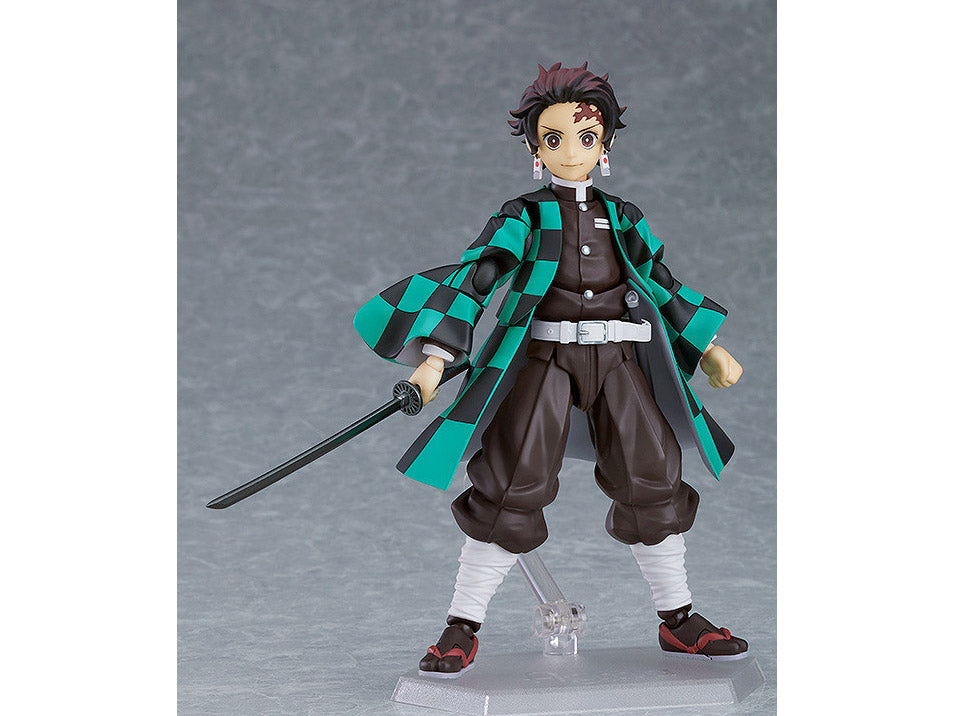 Figma #498 Tanjirou Kamado Action Figure - Demon Slayer: Kimetsu no Yaiba Anime Collectible for Fans & Display - Perfect for Home Decor, Office Desk, and Anime Collections