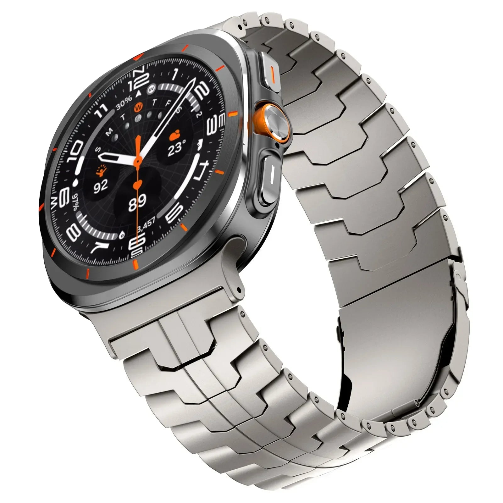 Premium Stainless Steel Band for Samsung Galaxy Watch Ultra - Durable Metal Strap for Men & Women, Perfect for Workouts, Office & Everyday Wear