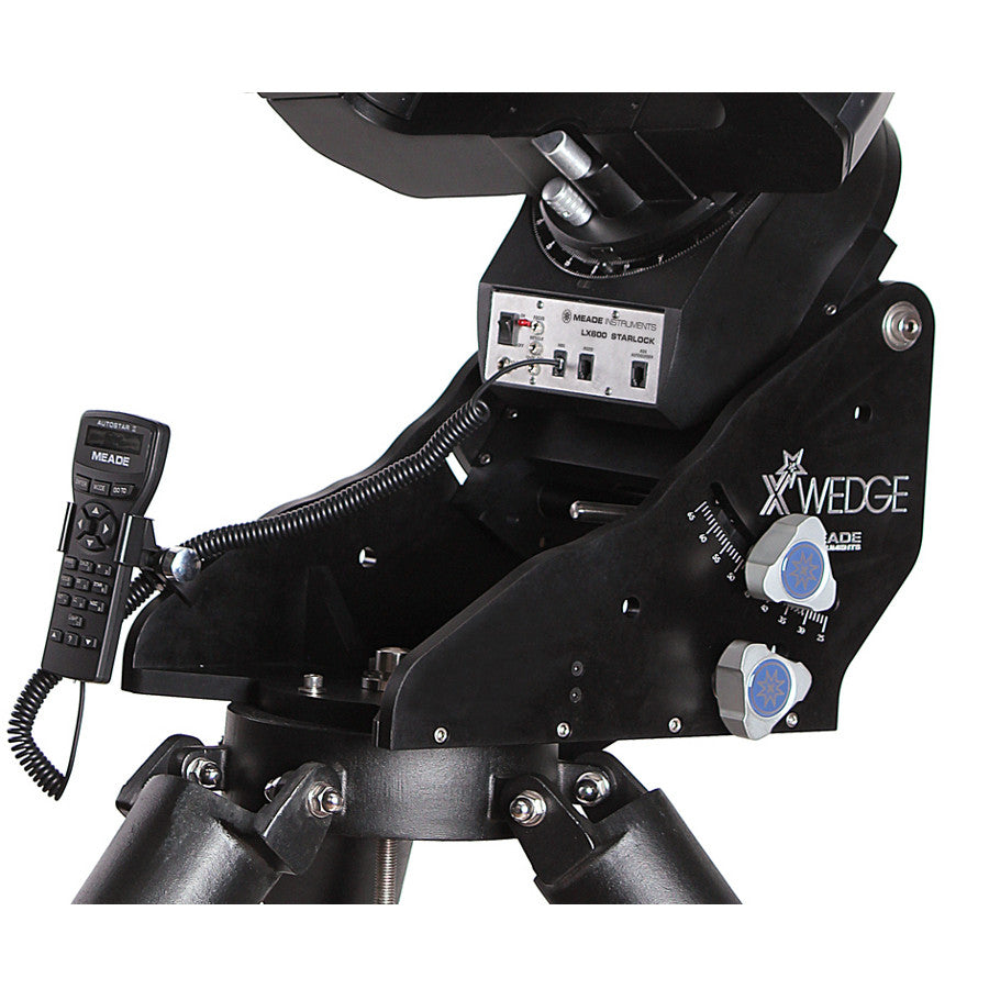 Meade X Wedge for LX200 & LX600 Telescopes - Heavy-Duty Equatorial Wedge for Astrophotography & Stargazing | Model 07028 | Perfect for Backyard Astronomy & Night Sky Observation