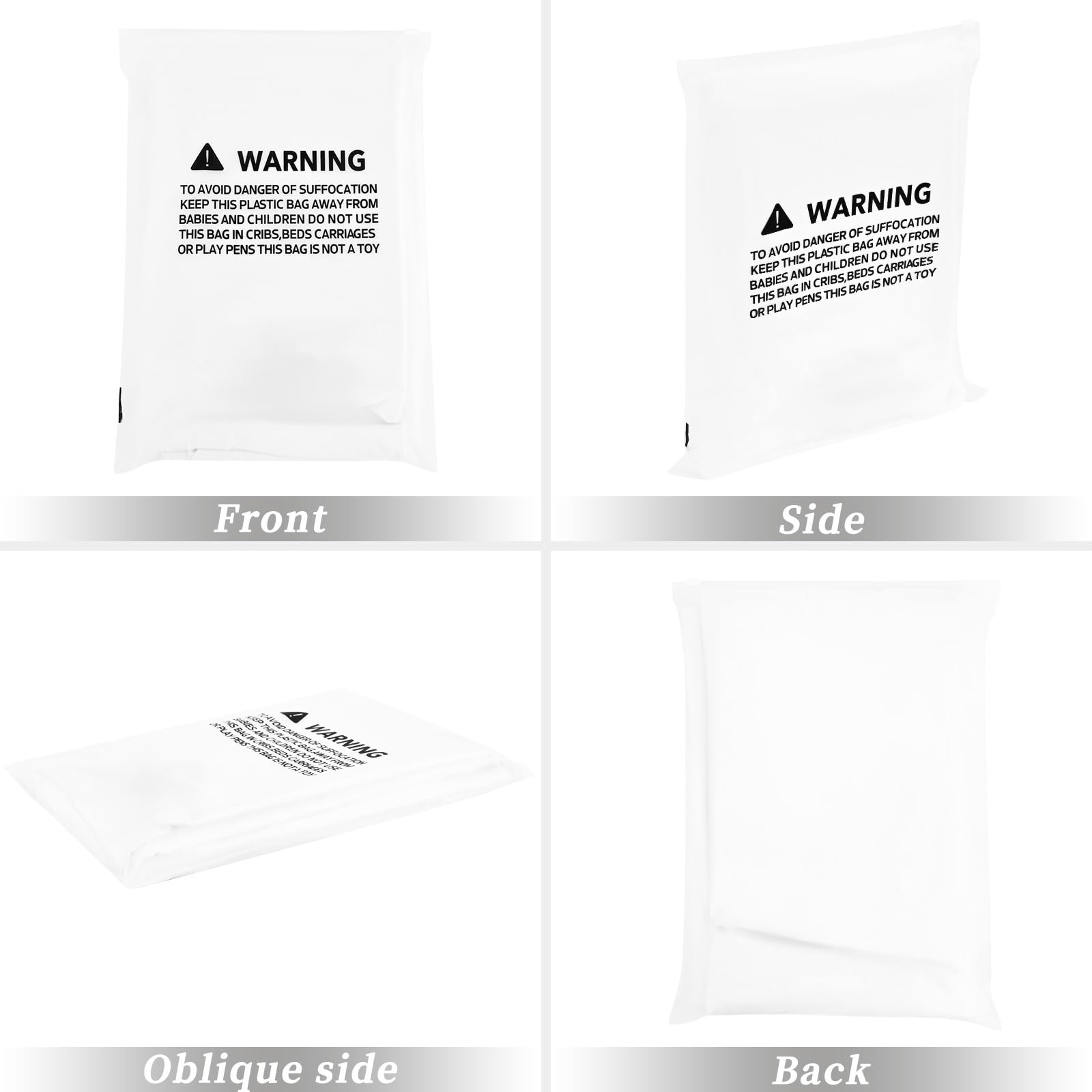 Pesonlook 6-Pack White Polyester Tablecloths 60 x 102 Inch - Rectangle Washable Table Cover for 6ft Tables, Wedding, Banquet, Party & Home Dining - Durable Polyester Fabric for Easy Cleaning & Reuse