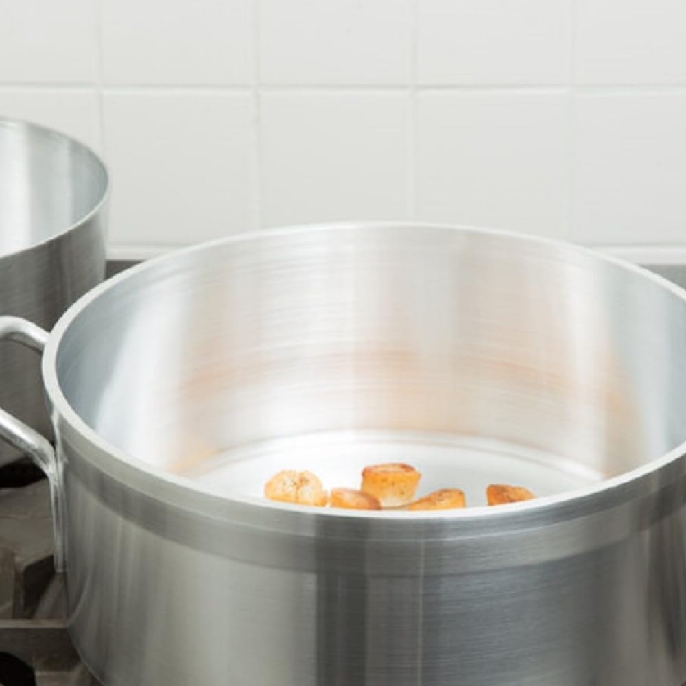 TrueCraftware 15 Quart Stainless Steel Braiser Pot with Encapsulated Base & Lid - Heavy Duty Oven Safe Cookware for Soups, Stews, Meat Roasting & Bread Baking - Dishwasher Safe & NSF Certified - Perfect for Home Chefs & Professional Kitchens