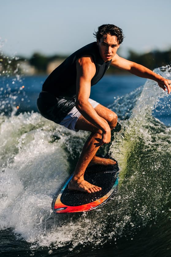 Liquid Force 2025 Rocket Wakesurf Board - Premium Performance Wakesurfing Board for All Skill Levels - Perfect for Lakes, Oceans & Wake Parks