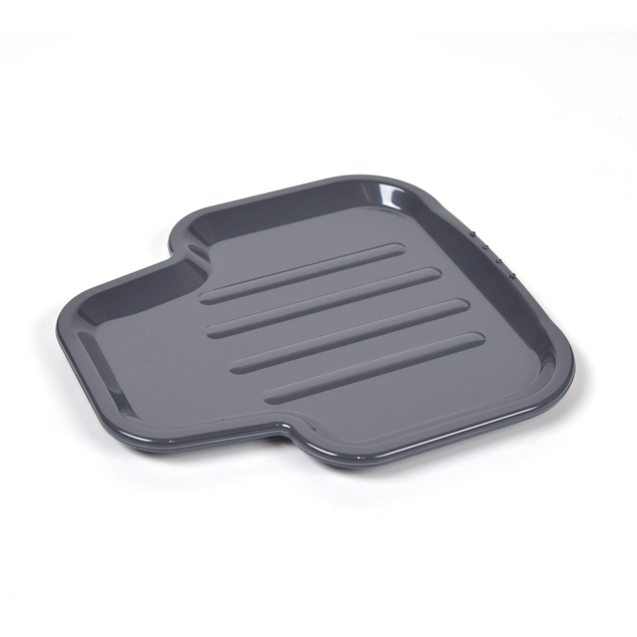 Greenstar® Pro Gray Drip Tray for Coffee Makers - Heavy Duty Stainless Steel Drip Pan with Non-Slip Base | Perfect for Home, Office & Commercial Use