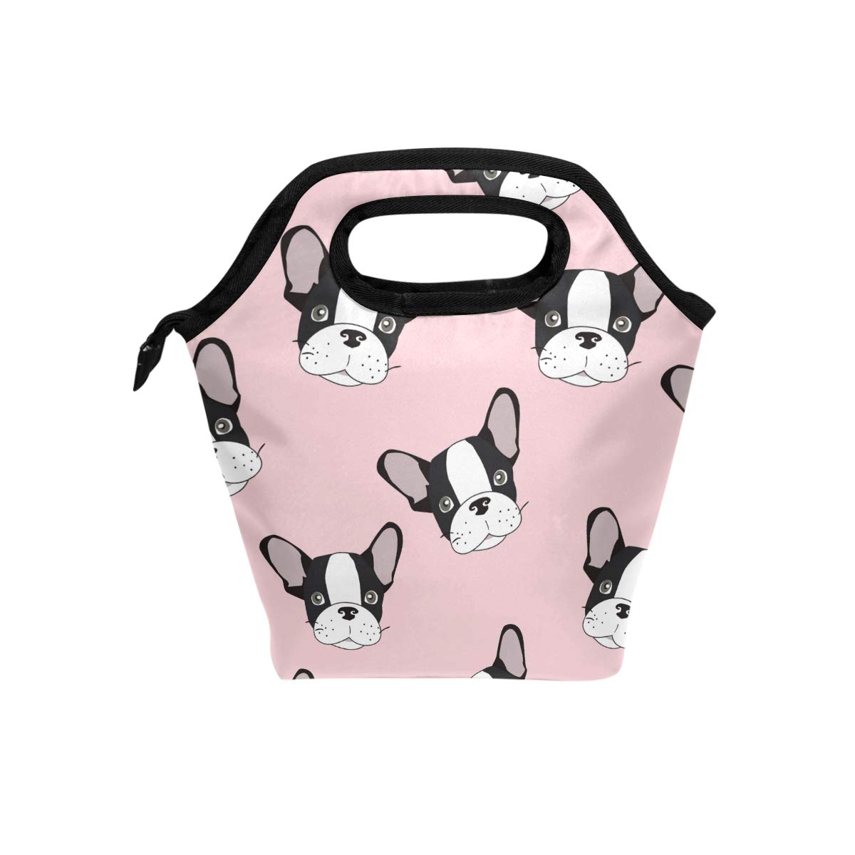 Blueangle French Bulldog Insulated Lunch Bag - Durable, Water-resistant Cooler for Work, School & Outdoor Activities | Perfect for Office, Beach Picnics & Camping Trips