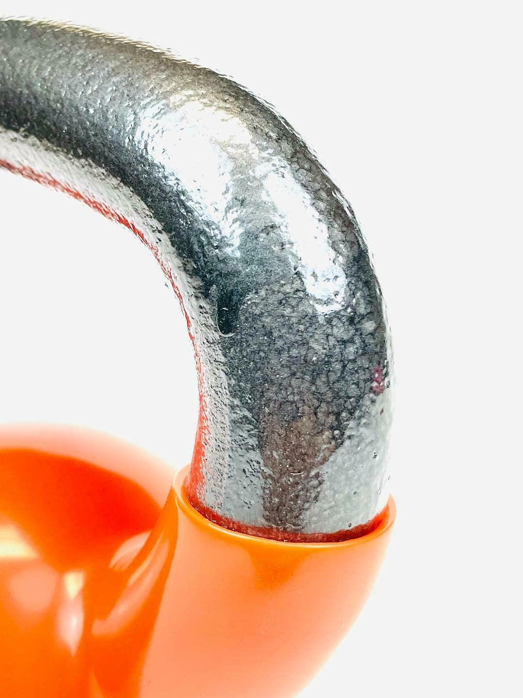 Premium Vinyl Coated Cast Iron Kettlebell - Durable Home Gym Equipment for Strength Training & CrossFit Workouts - Perfect for Weightlifting, HIIT, and Functional Fitness Exercises