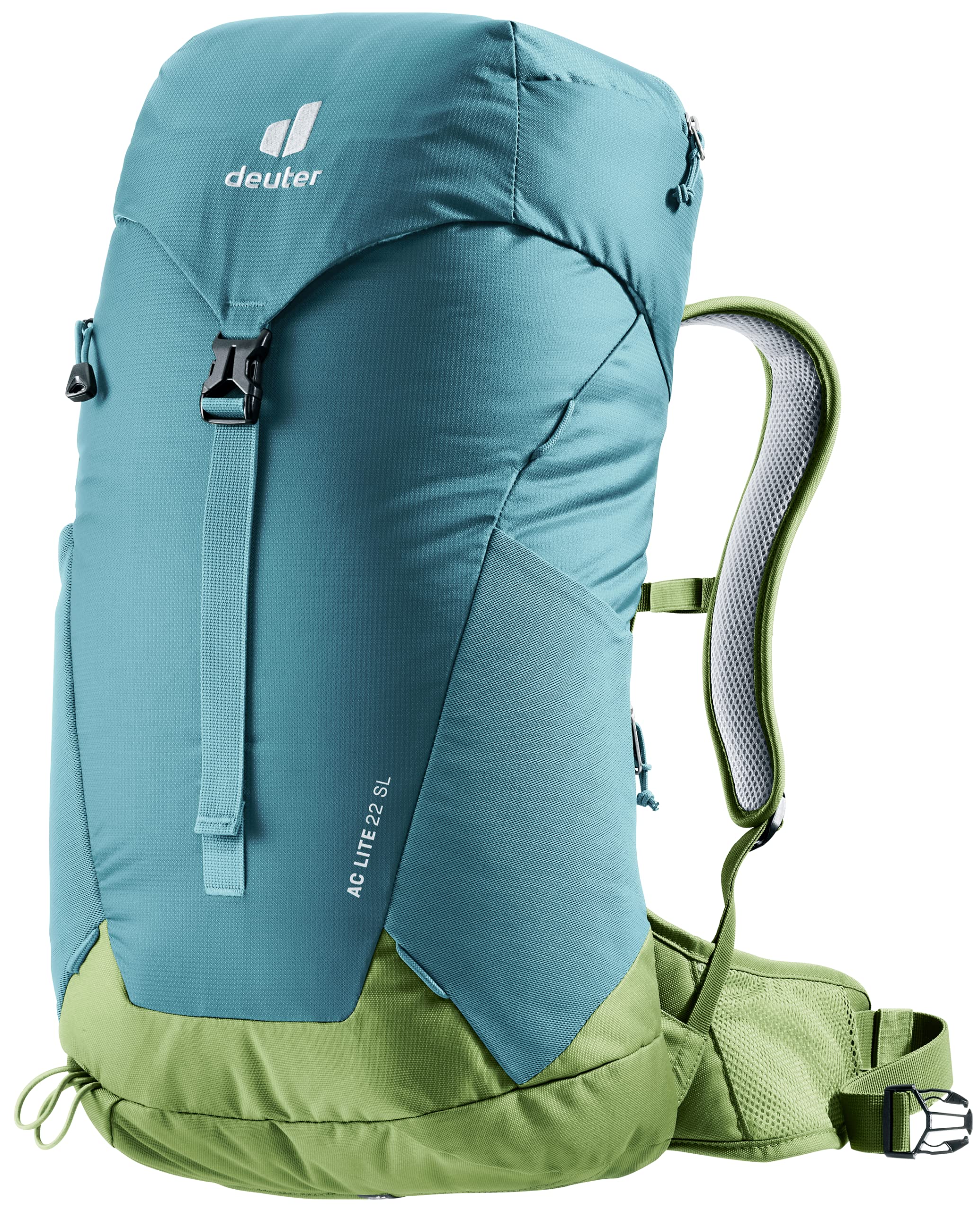 Deuter Women's Hiking Backpack 22L - Lightweight & Durable Denim-Pine Daypack for Outdoor Adventures, Travel & Commuting