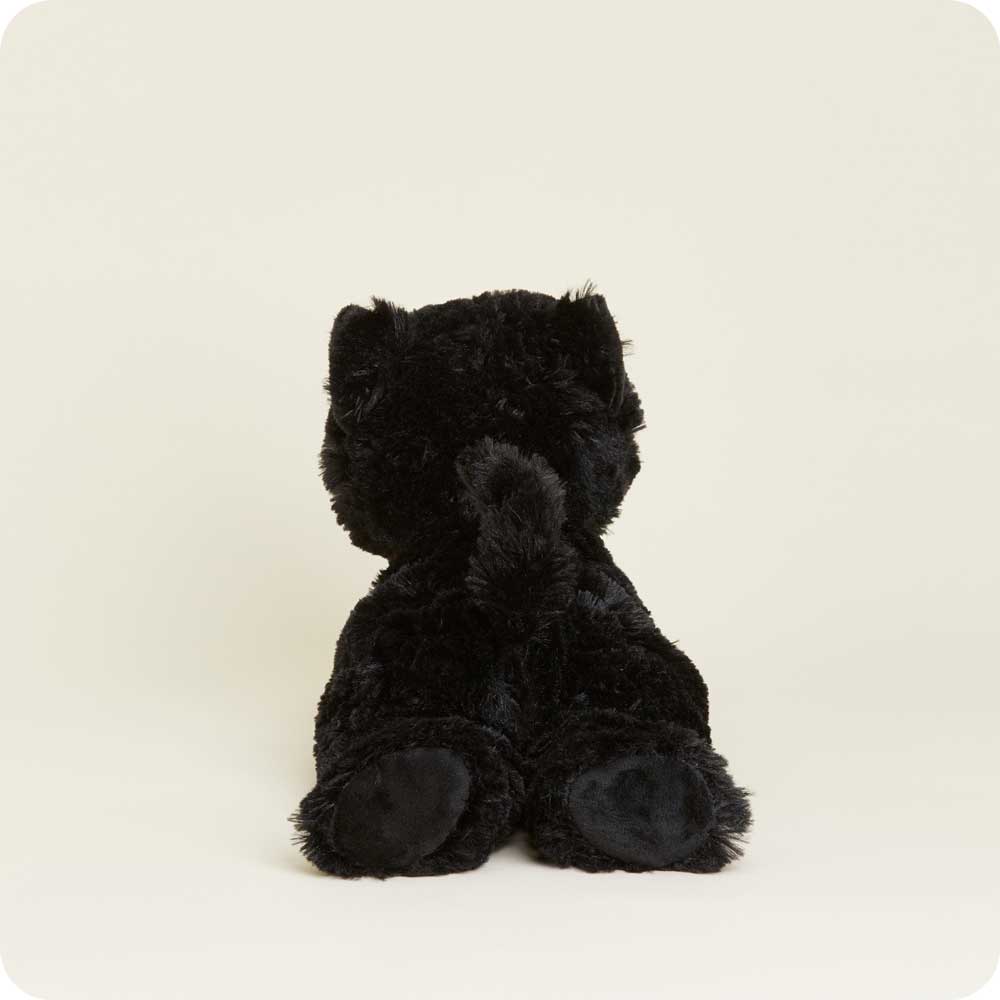 Black Cat Warmies - Microwaveable Plush Heating Pad for Pain Relief & Comfort | Perfect for Stress Relief, Muscle Relaxation, and Cozy Warmth at Home or Office