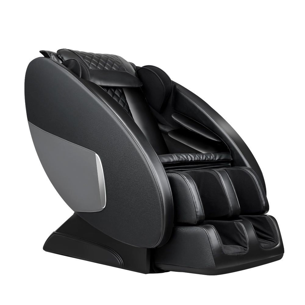 Livemor Electric Massage Chair with Recliner - Full Body Shiatsu Massager for Home & Office, Black (Ellmue Model) - Perfect for Relaxation, Pain Relief & Stress Relief