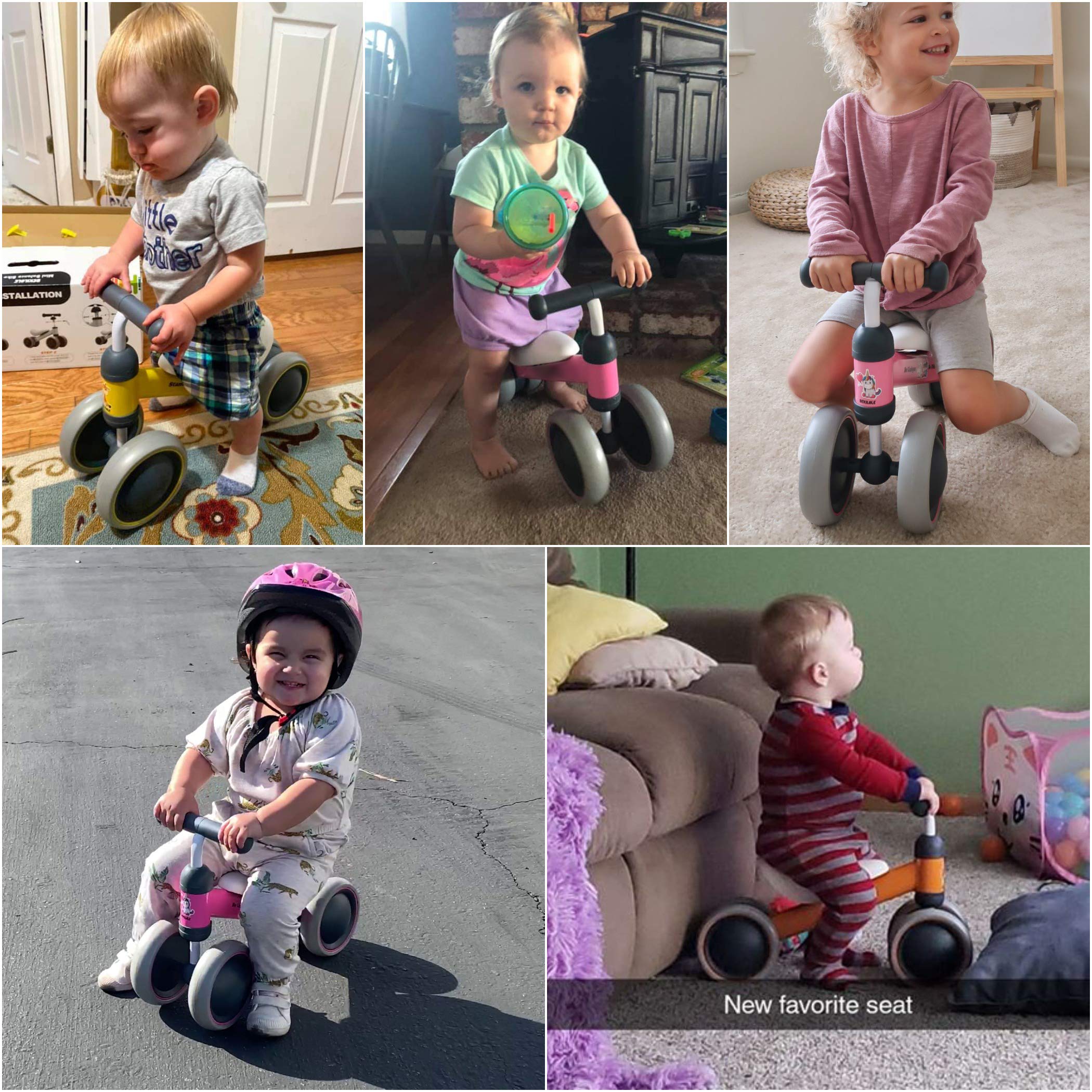 BEKILOLE Balance Bike for Toddlers 1-3 Years Old - First Bike for Boys & Girls, Training Bike for Learning to Walk & Run - Perfect 1st Birthday Gift & Preschool Toy (Blue) | Indoor & Outdoor Play, Park Rides, Early Childhood Development