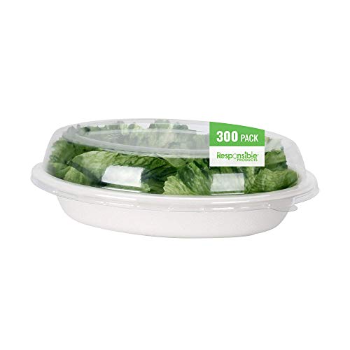 Eco-Friendly Compostable Burrito Bowl Lids | BPA-Free & Sustainable | Perfect for Takeout, Food Trucks & Meal Prep