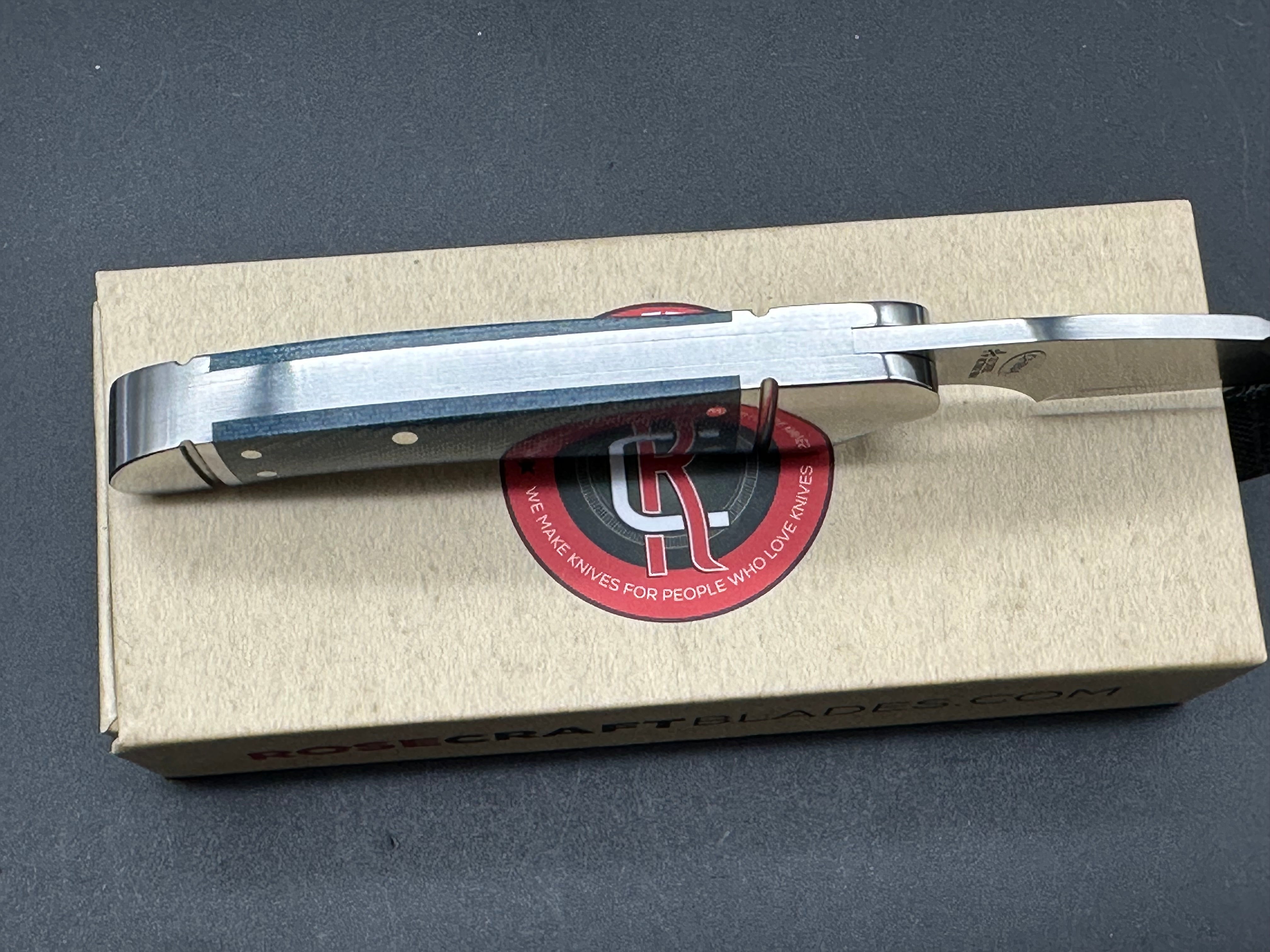 Premium Rose Craft Zambezi Folding Knife - 2.5