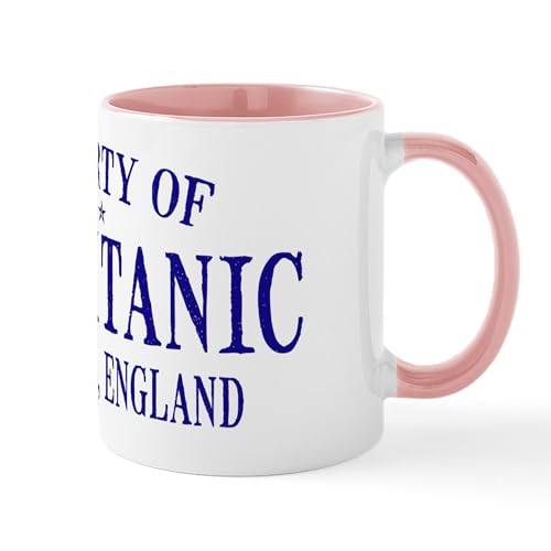 White/Pink Inside - Titanic Mug