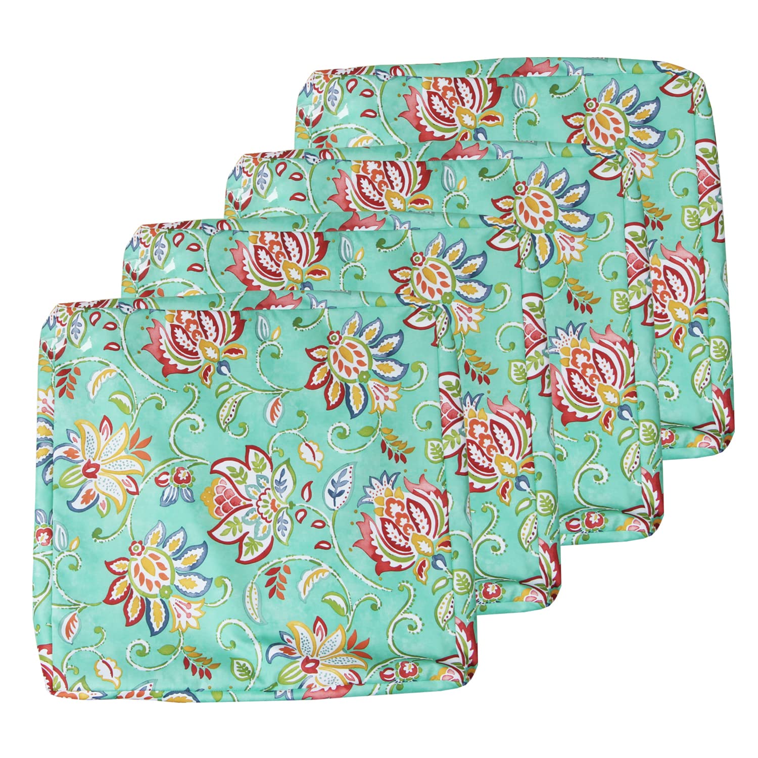 EHouseHome Washable UV Resistant Outdoor Patio Chair Cushion Covers - Waterproof Replacement Slipcovers for Sofa, Couch & Garden Furniture (22