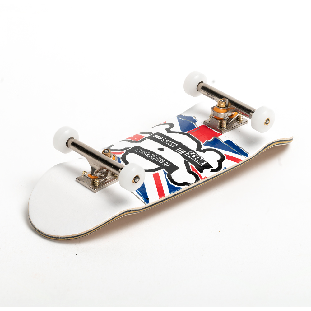 Blackriver Fingerboard Complete - Professional Finger Skateboard for Tricks & Training - Perfect for Skateboard Enthusiasts & Beginners - Great for Indoor Practice & Office Desk Fun