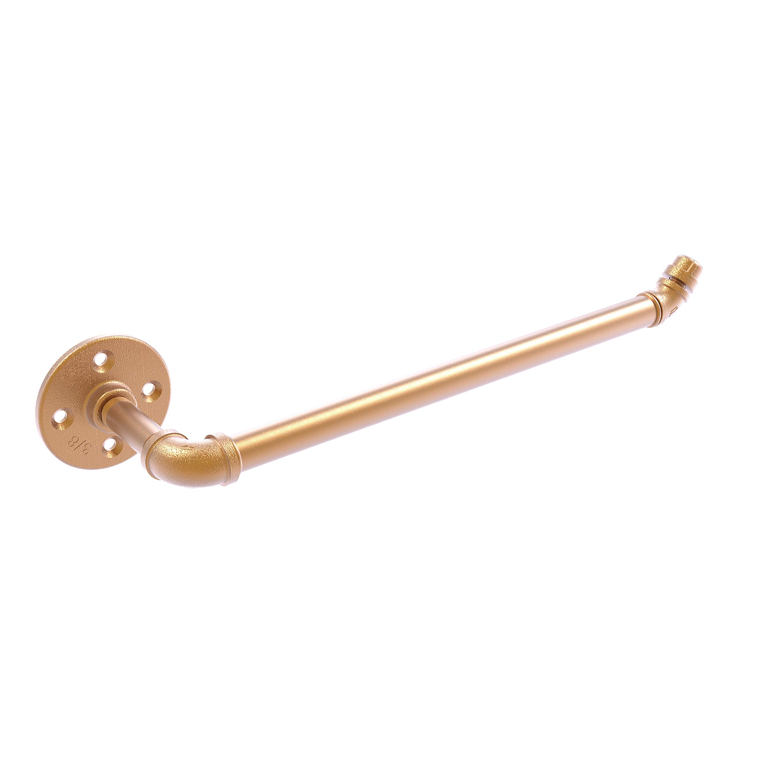 Allied Brass Wall Mounted Paper Towel Holder - Brushed Bronze Finish | Kitchen & Bathroom Towel Rack for Modern Homes