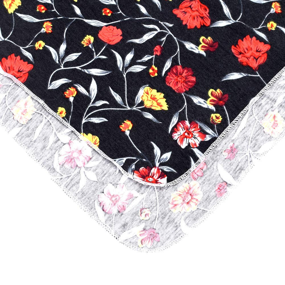 Soft Newborn Baby Receiving & Swaddling Blankets with Headband Set - Gender Neutral Cotton Swaddle Wrap for Boys & Girls - Perfect for Hospital Photos, Newborn Gifts & Nursery Essentials