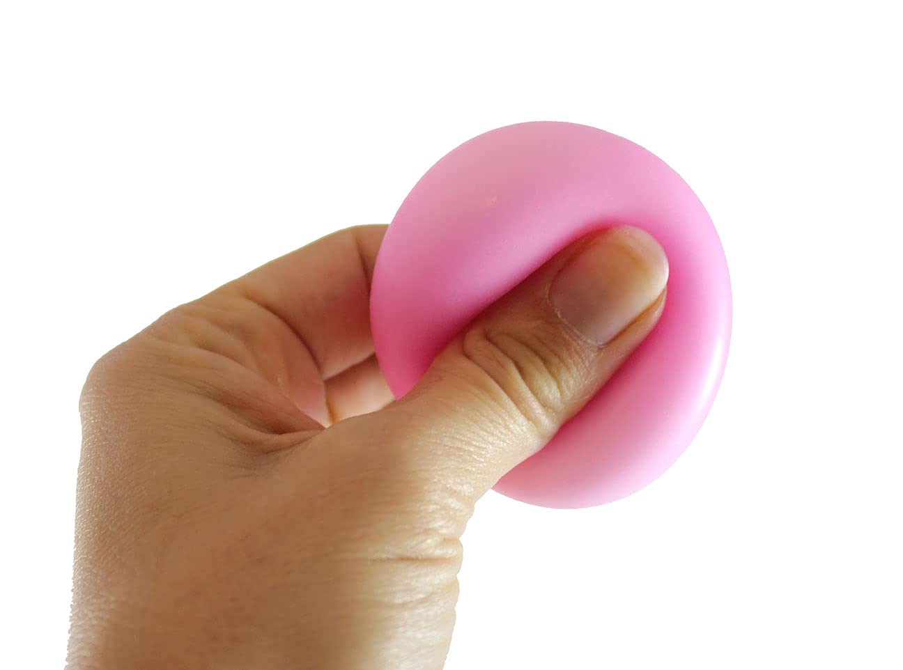 Glow in The Dark Stress Balls 3-Pack - Squishy Sensory Squeeze Balls for Anxiety Relief & Fidgeting - Sticky Glob Balls for Office, Classroom & Home Use