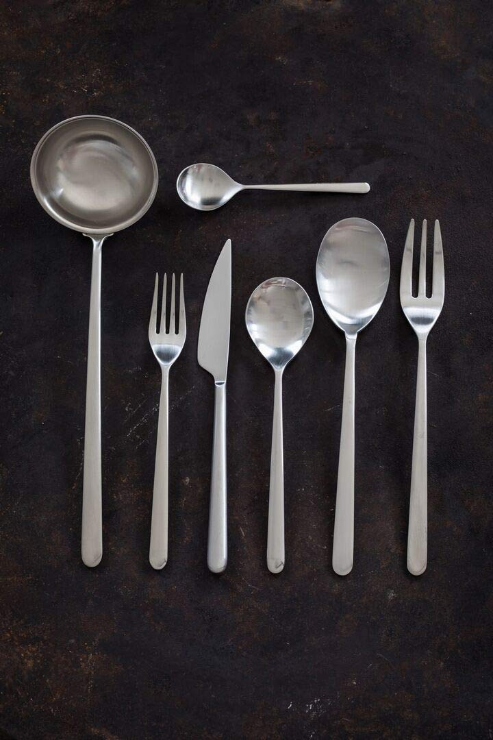 Premium MEPRA Stainless Steel Flatware Sets - Elegant Metallic Silverware for Fine Dining, Wedding Gifts & Home Entertaining