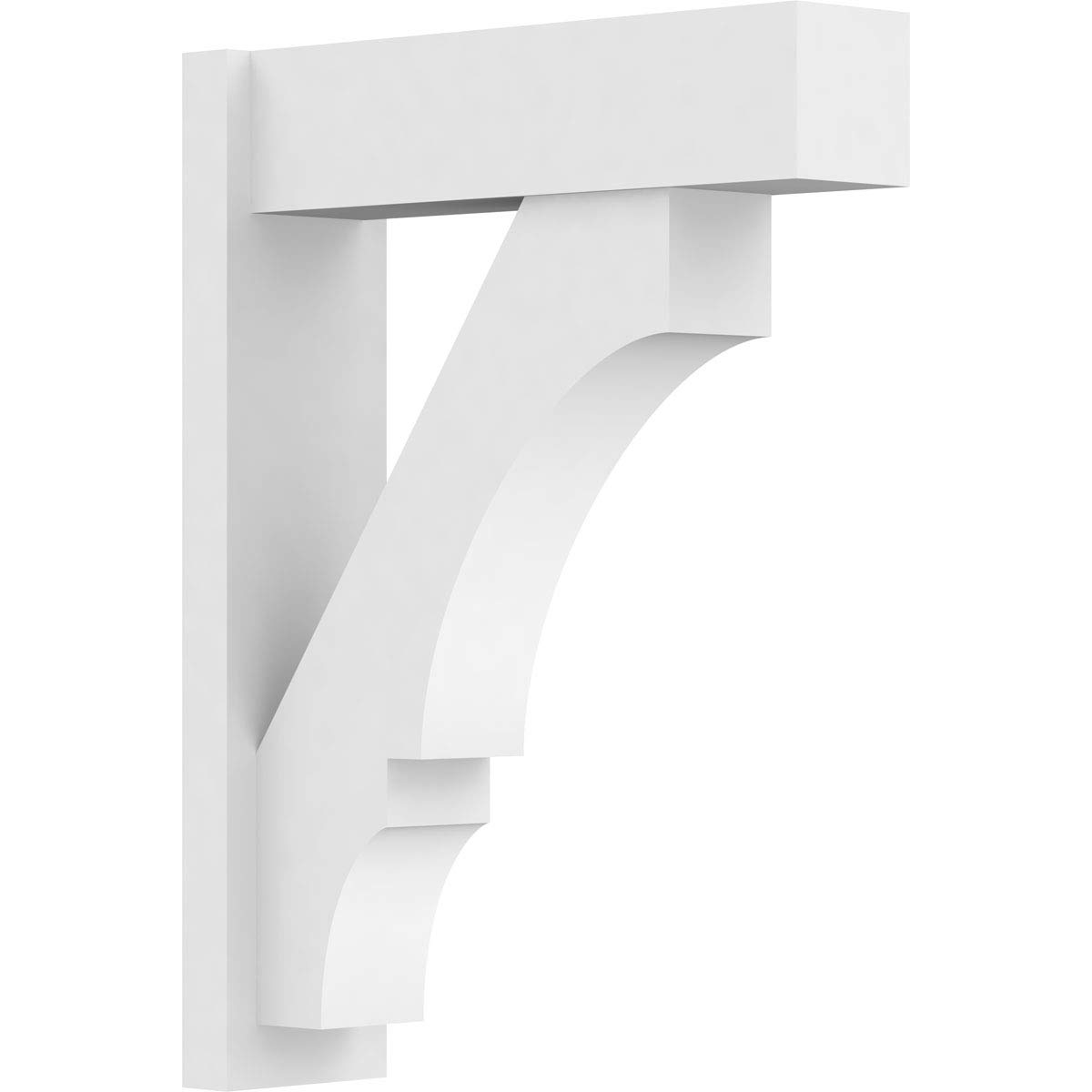 Ekena Millwork Balboa Architectural Grade PVC Outlooker with Block Ends - 7