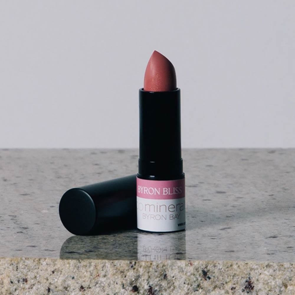 Eco Minerals Lipstick - Byron Bliss | Natural Vegan Lip Color for Daily Wear & Special Occasions