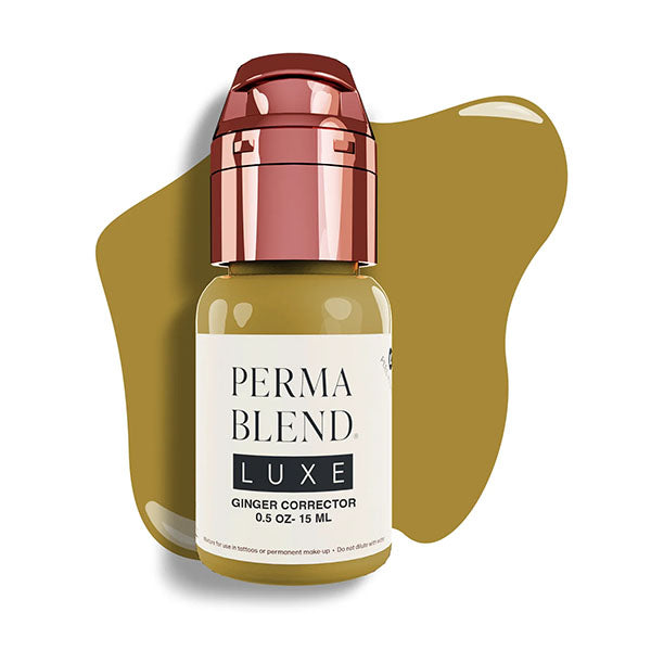 Perma Blend Luxe Ginger Corrector Pigment - Dark Spot & Hyperpigmentation Treatment for Face & Body - Perfect for Daily Skincare & Post-Acne Care