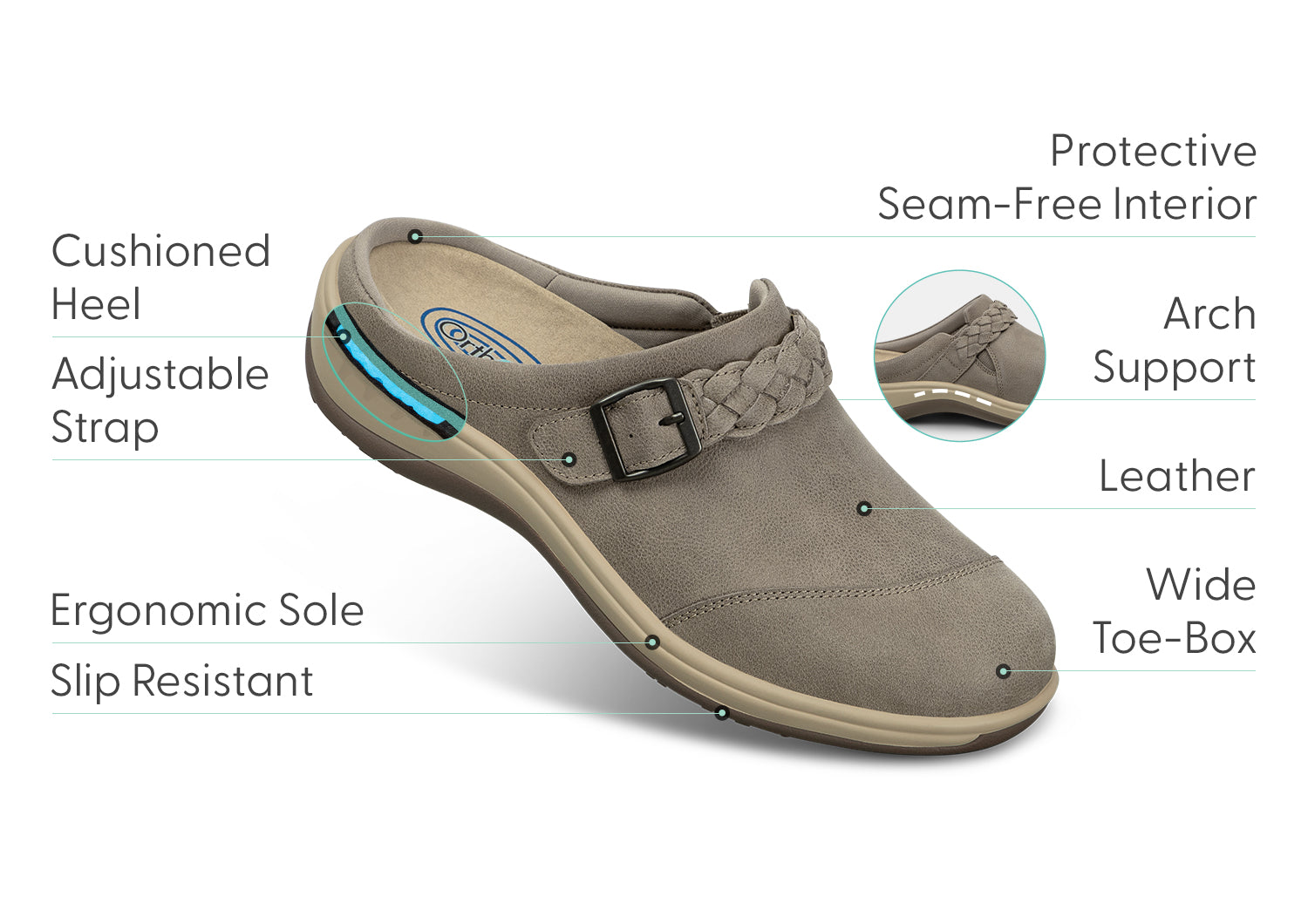 Irma Taupe - Stylish and Comfortable Women's Shoes for Casual Wear, Work & Everyday Use | Perfect for Office, Walking & Outdoor Activities
