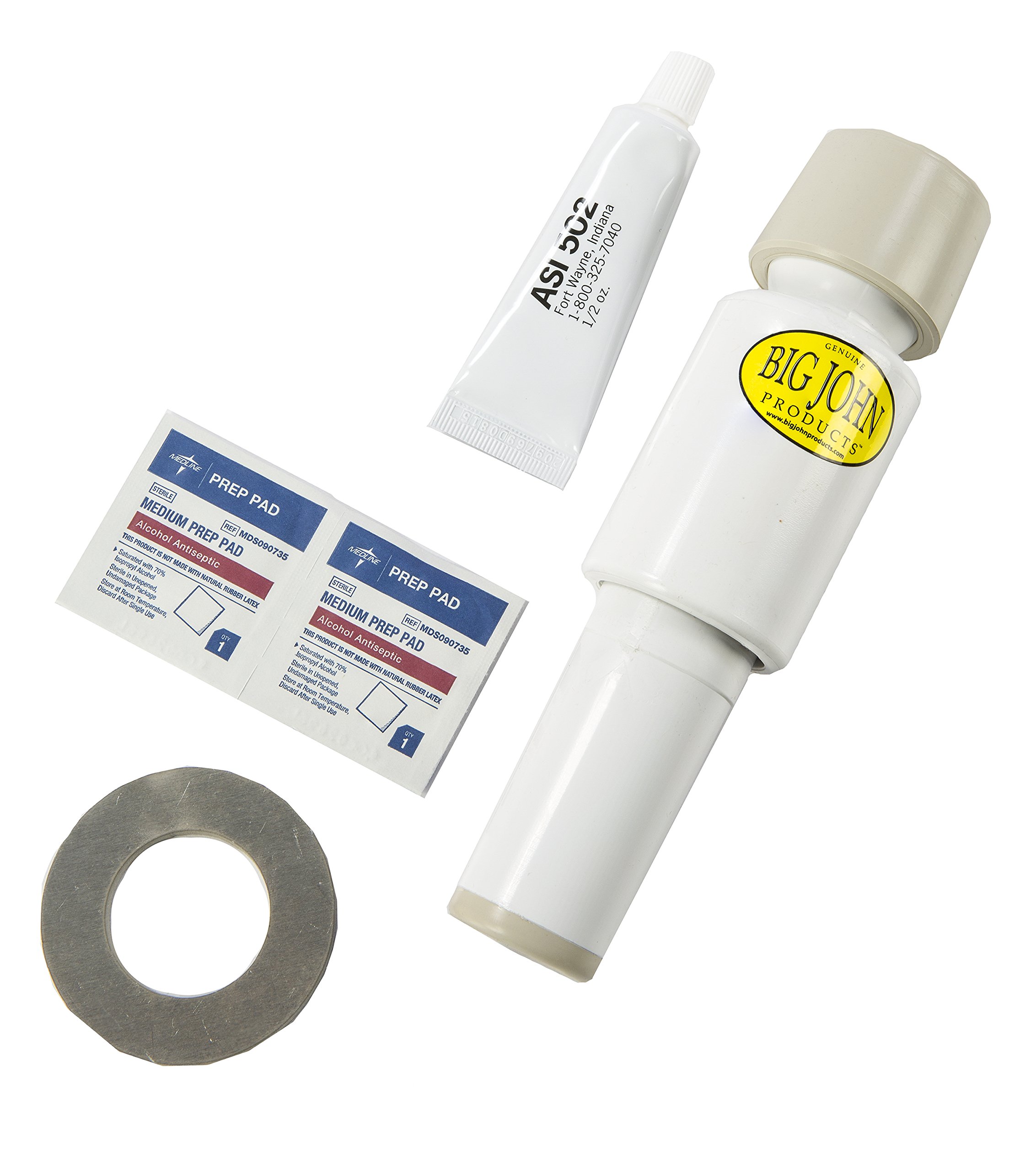 Big John Short Toilet Support for Seniors & Disabled - 5