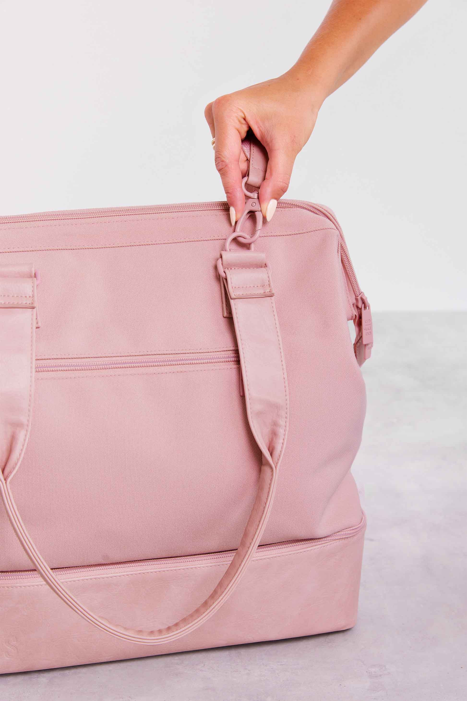 The Weekender Duffle Bag in Atlas Pink - Perfect for Travel, Gym & Weekend Getaways
