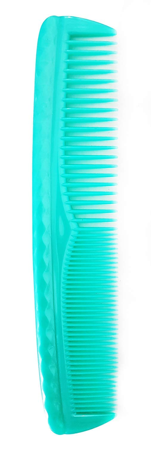 SIYAA Professional Hair Comb Set for Women - 6 Pcs Styling Combs for Salon & Home Use - Green Hair Accessories for Detangling, Styling & Hair Care (Pack of 1)