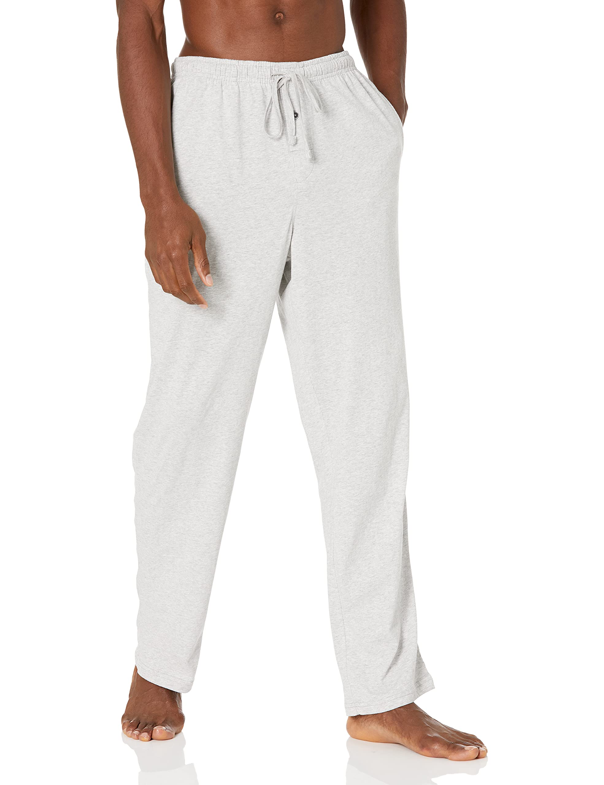 Amazon Essentials Men's Soft Knit Pajama Pants - Comfortable Sleepwear for Lounge & Nighttime Relaxation at Home