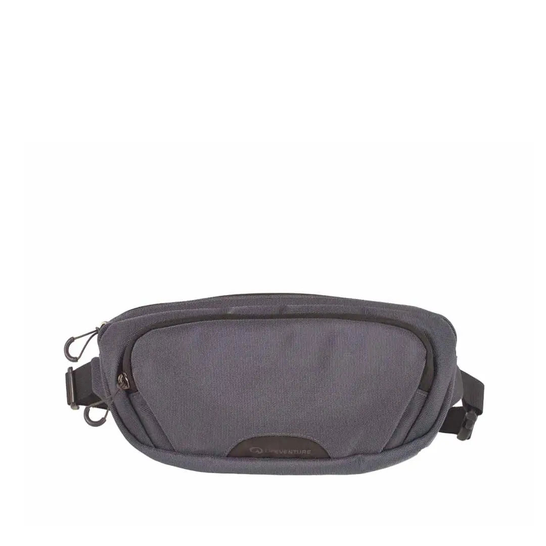 Lifeventure Hip Pack 2.25L - Lightweight Waist Bag for Hiking, Travel & Running - Water-Resistant Fanny Pack with Adjustable Belt - Perfect for Outdoor Adventures & Daily Use