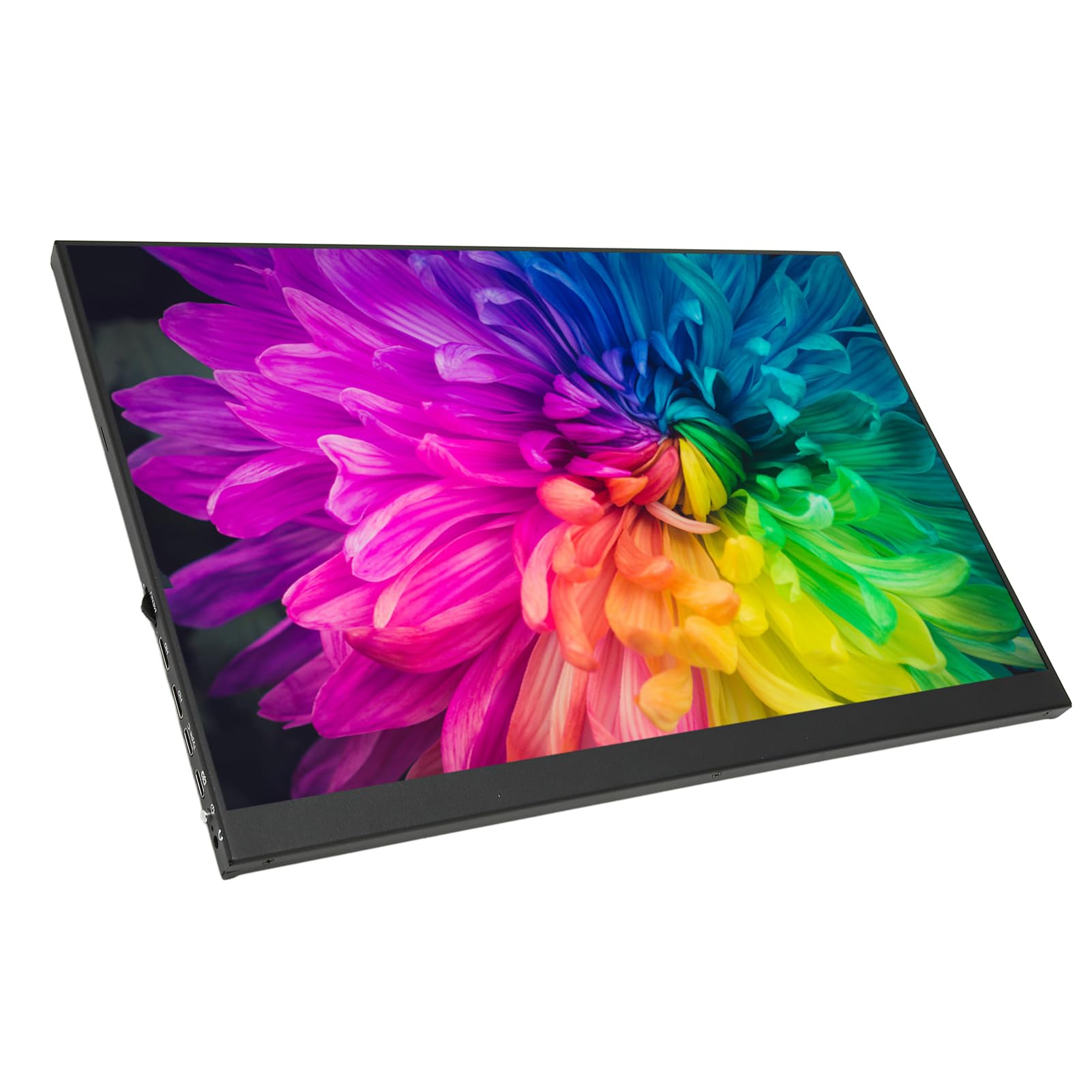 KIMISS 16 Inch HD Portable Touchscreen Monitor - 1920x1200 Resolution, 60Hz Refresh Rate, Built-in Dual Speakers, USB-C - for Gaming, Movies & Work | Perfect for Laptop Extensions, Digital Art & Home Office Setup