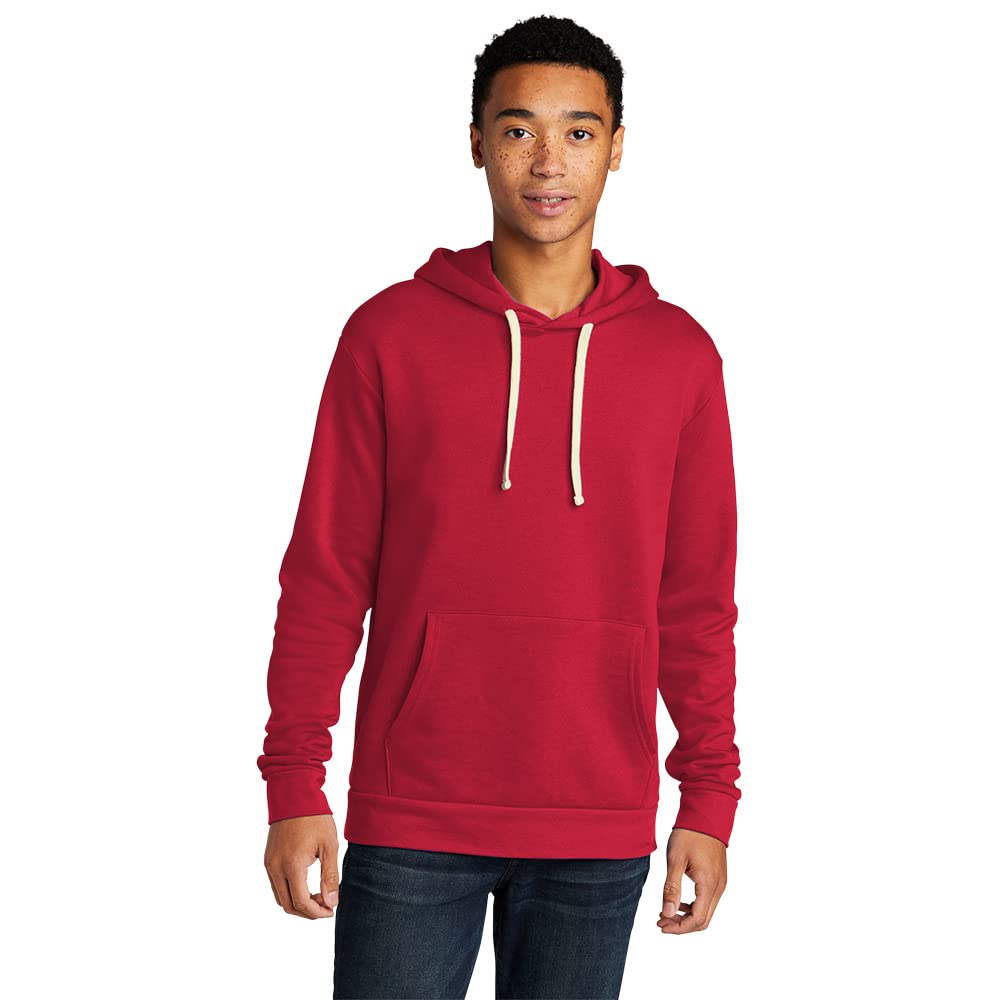 Next Level Unisex Pullover Hoodie - XL Size in Red | Comfortable Casual Wear for Men & Women | Perfect for Gym, Lounge & Outdoor Activities