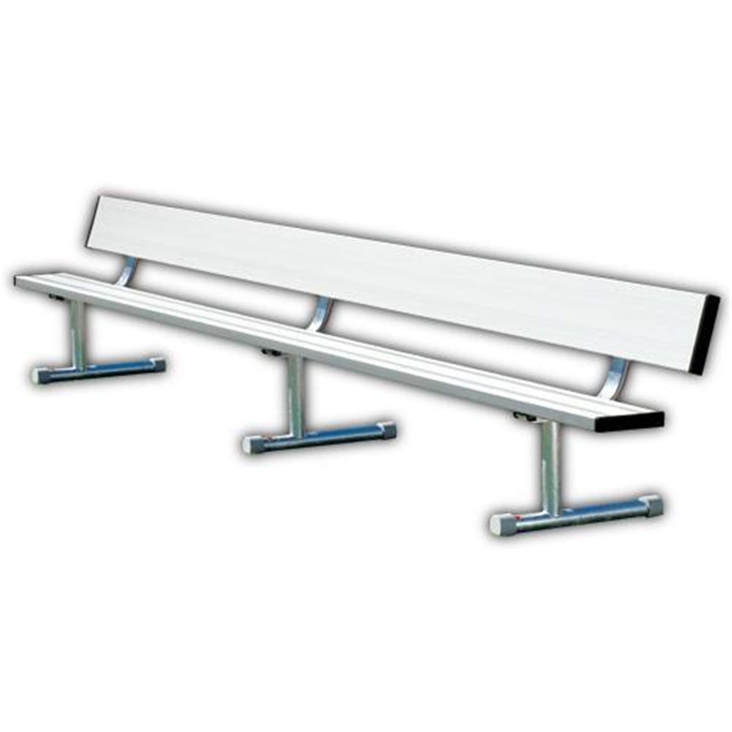 21 Inch Portable Folding Bench with Back Support - Lightweight & Sturdy for Outdoor, Camping, Picnics, and Home Use