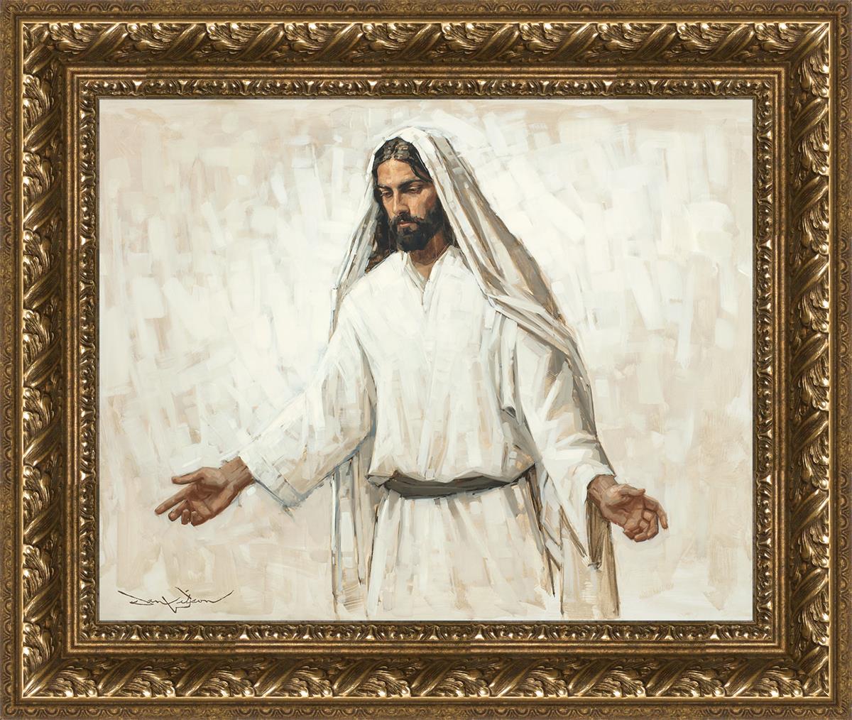 Every Knee Shall Bow - Inspirational Christian Wall Art for Home & Church Decor | Perfect for Living Room, Bedroom & Office
