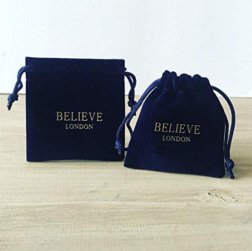 Believe London Gemstone Chakra Bracelet - Natural Healing Crystal for Anxiety Relief, Stress Reduction & Reiki Energy - Yoga Meditation Accessory - Semi-Precious Stone Jewelry for Spiritual Wellness & Positive Vibes