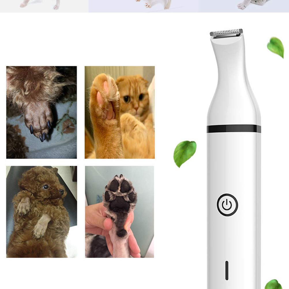 ULTECHNOVO Cordless Electric Pet Nail Clipper & Hair Trimmer for Dogs & Cats - Safe & Easy Grooming Tool for Paw Nails & Fur - Perfect for Home Pet Care & Professional Grooming