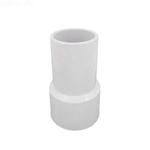 White APC APCHC211 Vacuum Hose with Ens Cuff for Pool Cleaning - Durable & Flexible Pool Maintenance Accessory for Above Ground & Inground Pools