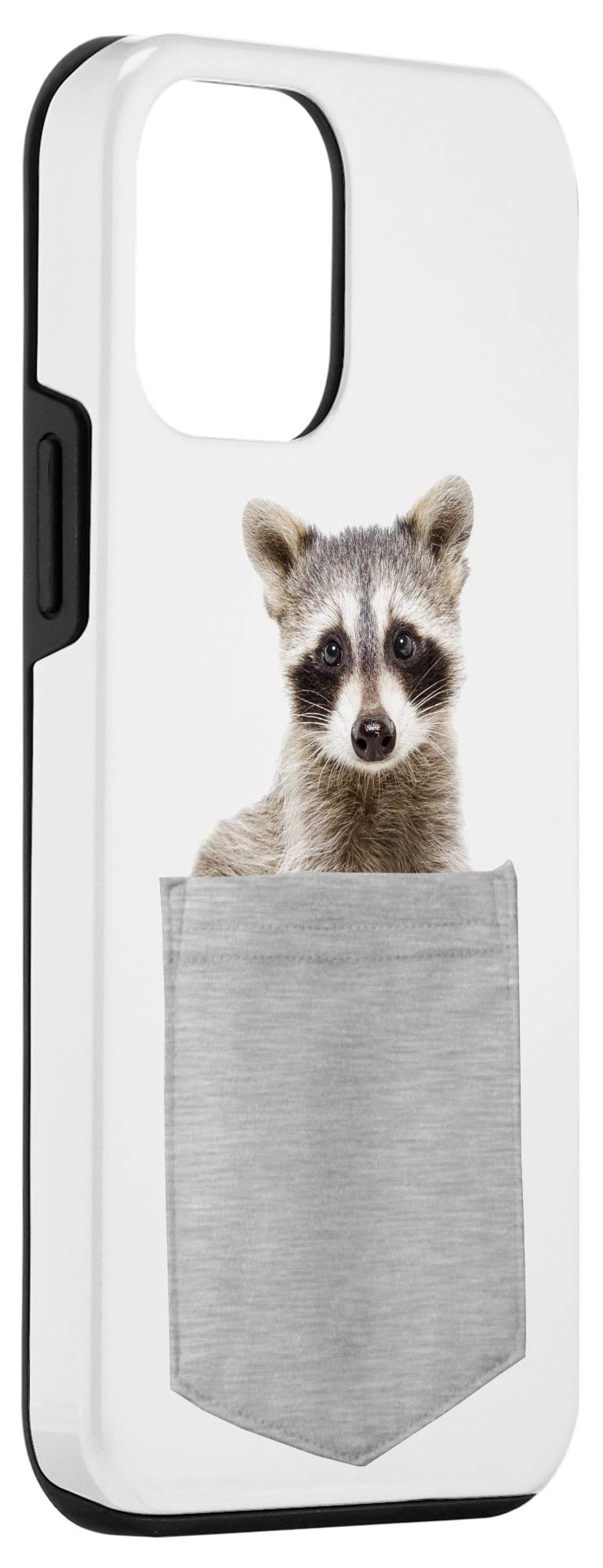 iPhone 12 Mini Raccoon Animal Phone Case - Cute Protective Cover for iPhone 12 Mini - Perfect for Nature Lovers & Wildlife Enthusiasts